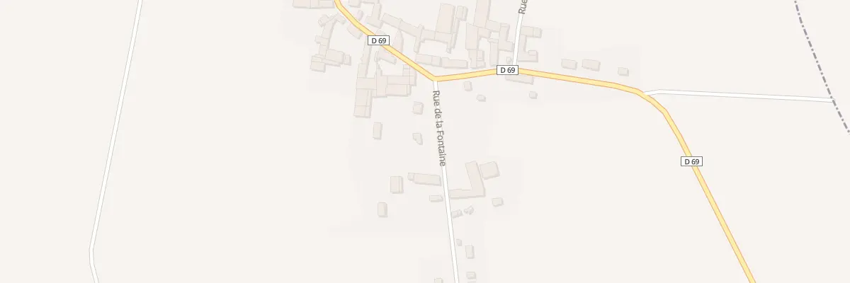 Plan du 4 Rue de la Fontaine à Mercy