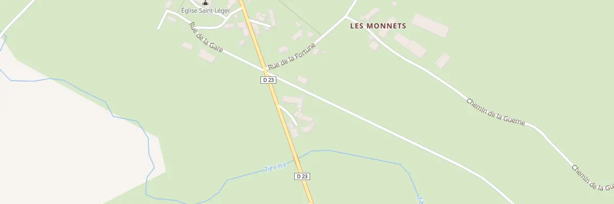 Plan du 5 Imp de la Teche à Varennes-sur-Tèche
