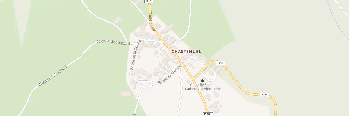 Plan du 8 Rte de Jax à Jax