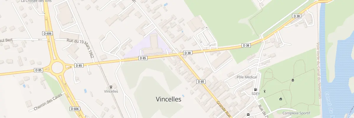 Plan du 189 Gr Grande Rue à Vincelles