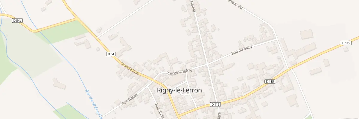 Plan du 11 Rue Beschefray à Rigny-le-Ferron