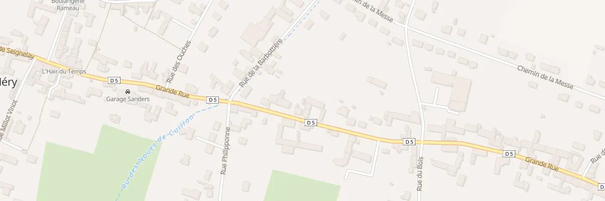 Plan du 35 Grande Rue à Héry