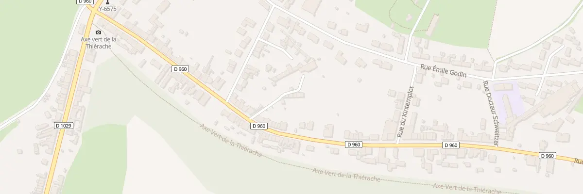 Plan du 72 Rue de la Grenouillère à Guise