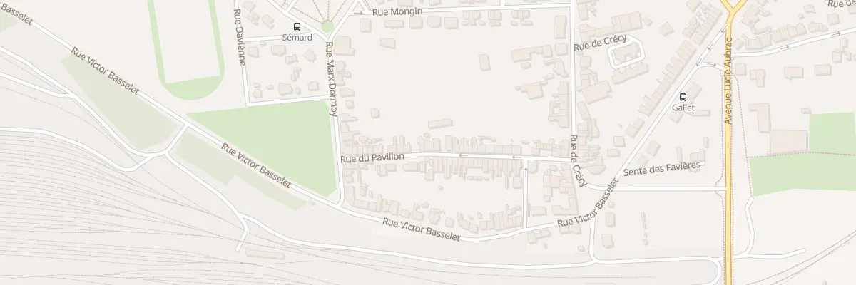 Plan du 42 Rue du Pavillon à Laon