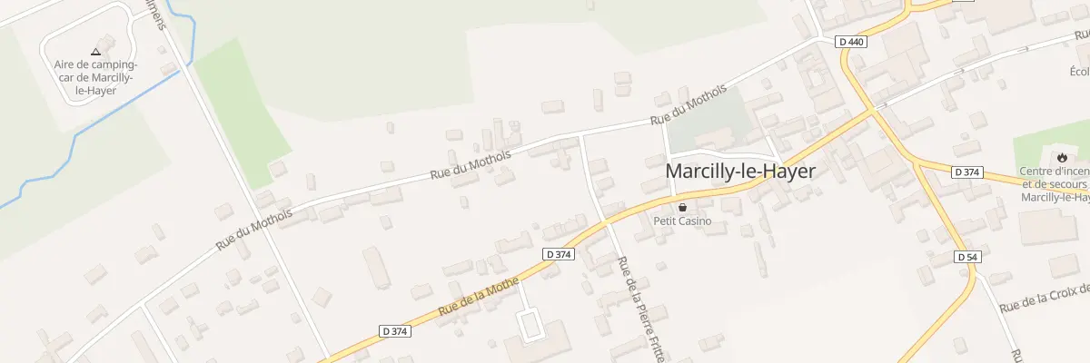 Plan du 11 Rue du Mothois à Marcilly-le-Hayer
