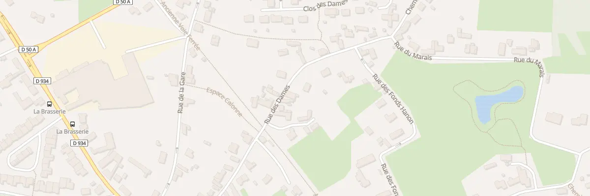 Plan du 30 Rue des Dames à Jenlain