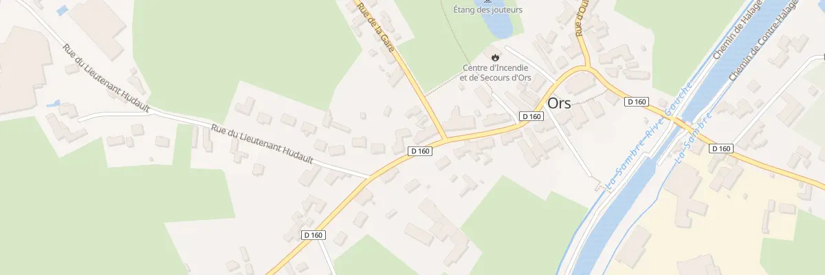 Plan du 38 Rue du Cap d’Arche à Ors