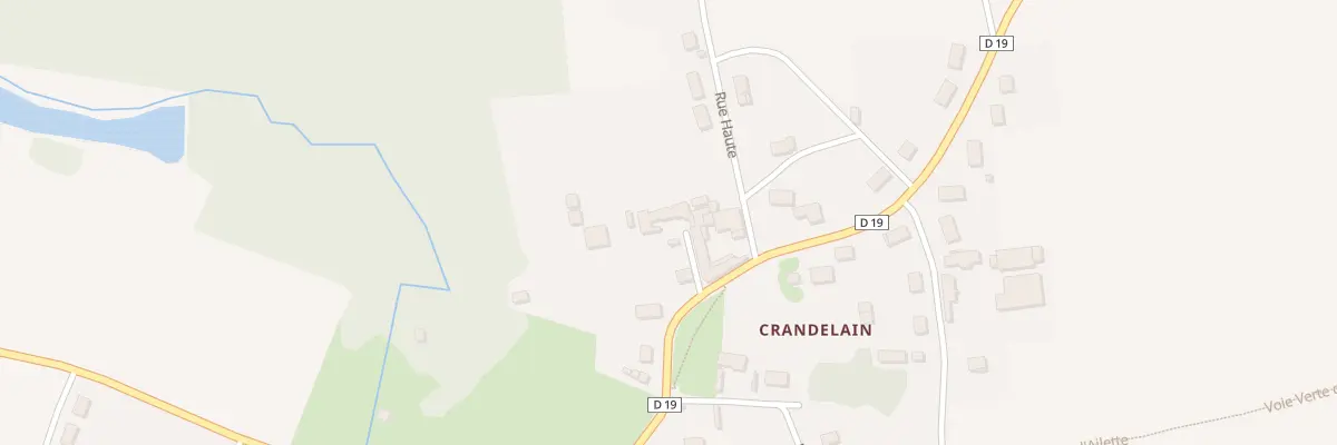 Plan du 8 Rue de l’Abbé Georges Hénin à Colligis-Crandelain