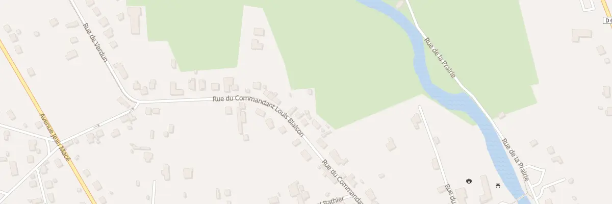 Plan du 20 Rue Commandant Louis Blaison à Lapalisse
