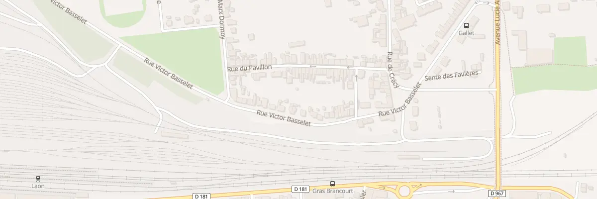Plan du 30 Rue Victor Basselet à Laon