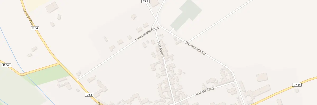 Plan du 33 Rue Neuve à Rigny-le-Ferron