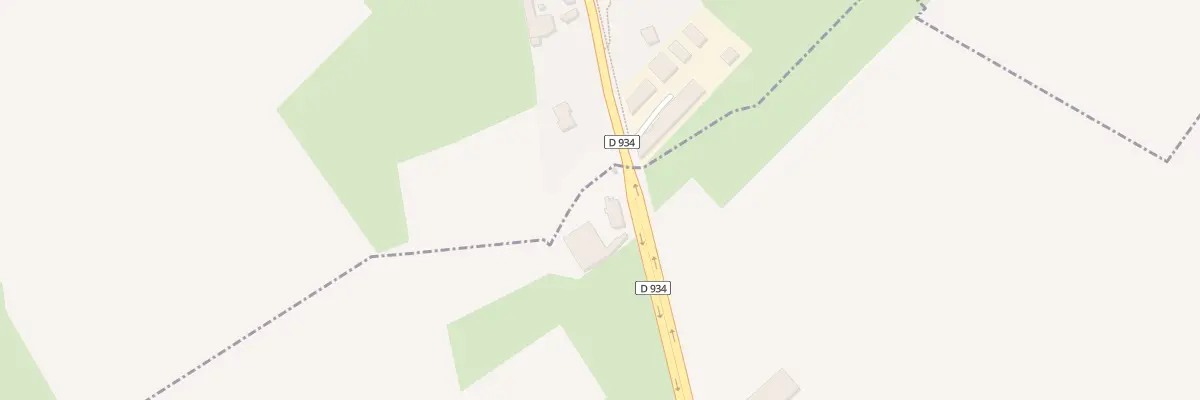 Plan du 173 Rte de Valenciennes au Quesnoy