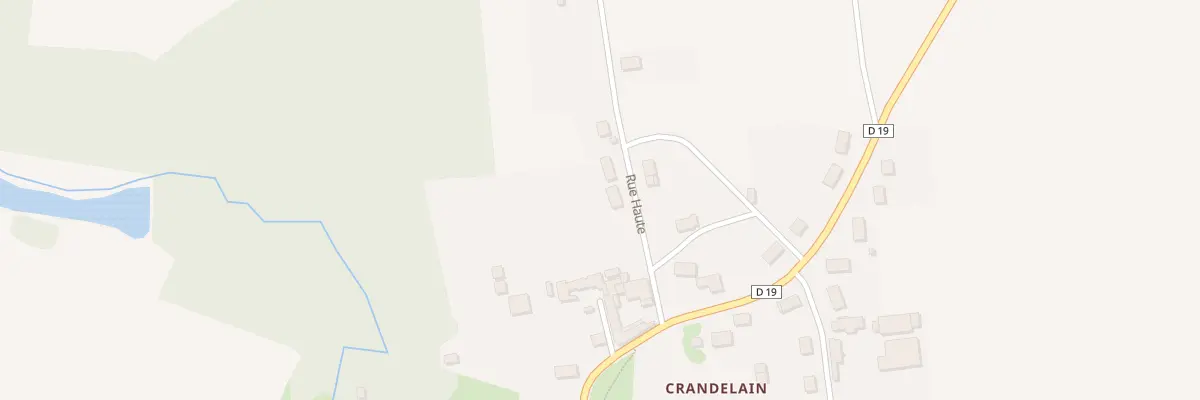 Plan du 5 Rue Haute à Colligis-Crandelain