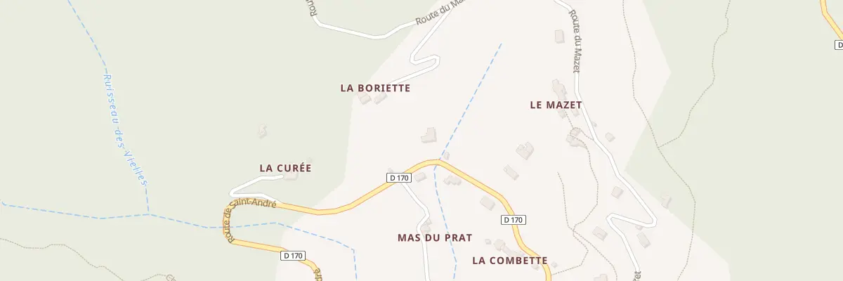 Plan du 5260 Les Praireries à Mandagout