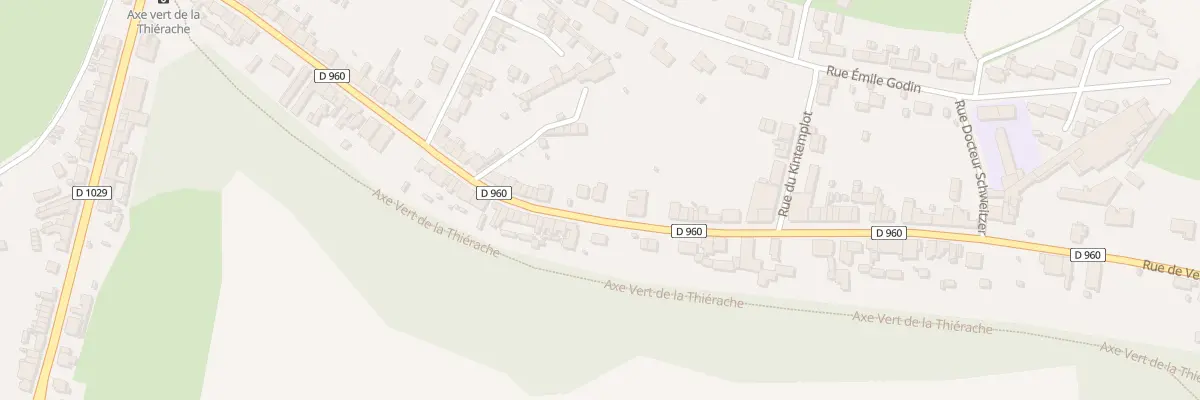 Plan du 385 Rue de Vervins à Guise