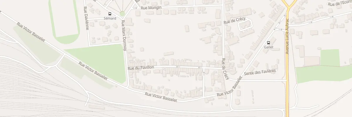 Plan du 36 Rue du Pavillon à Laon