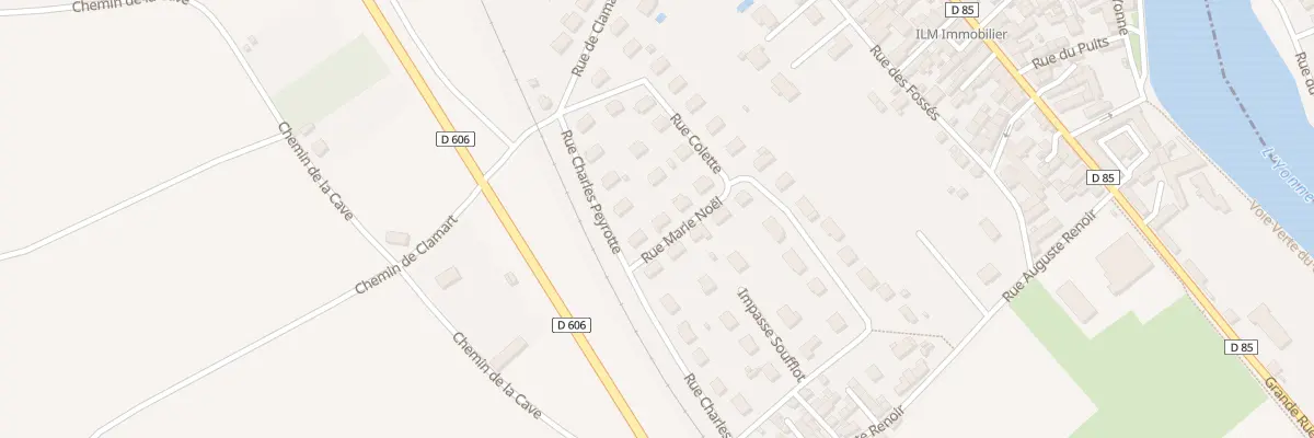 Plan du 4 Rue Marie Noël à Vincelles