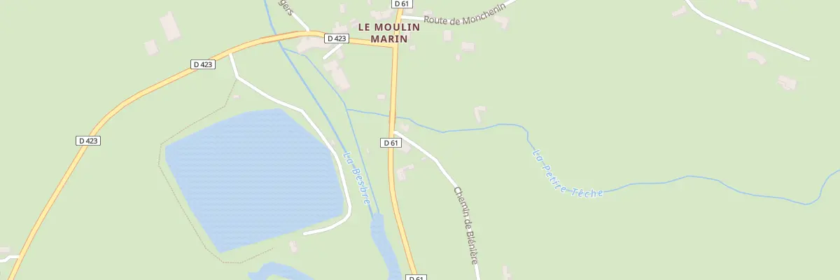 Plan du 4 Che de Bleniere à Chezelle