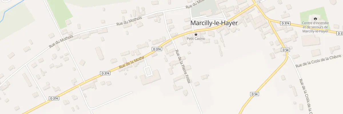 Plan du 8 Rue Pierre Fritte à Marcilly-le-Hayer