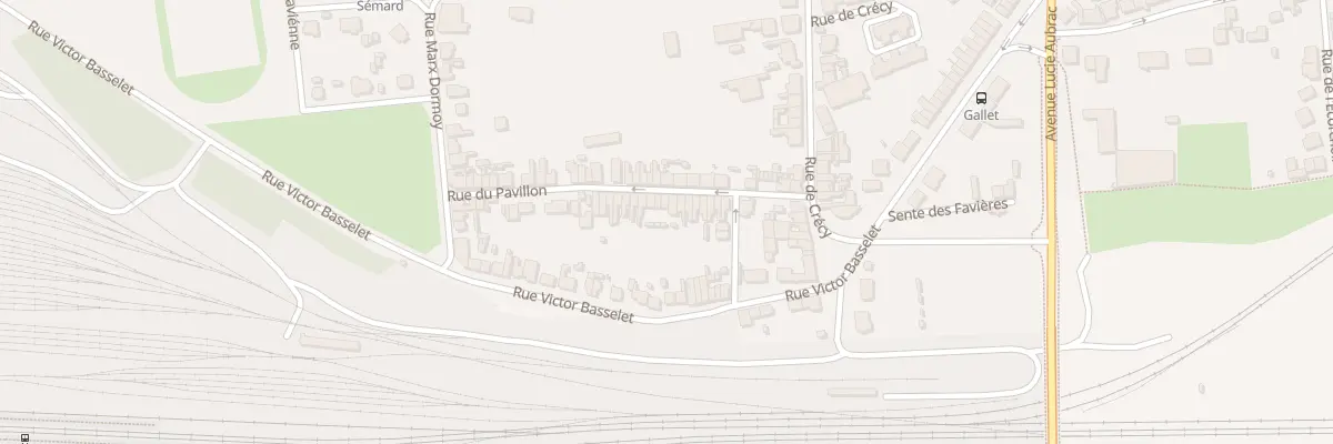 Plan du 23 Rue du Pavillon à Laon