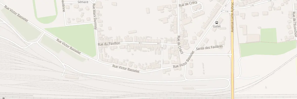Plan du 21 Rue du Pavillon à Laon