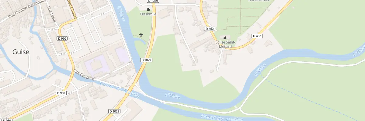 Plan du 86 Imp de Beauval à Guise