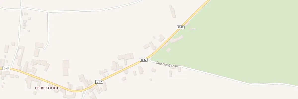 Plan du 13 Rue du Chateau au Gault-Soigny