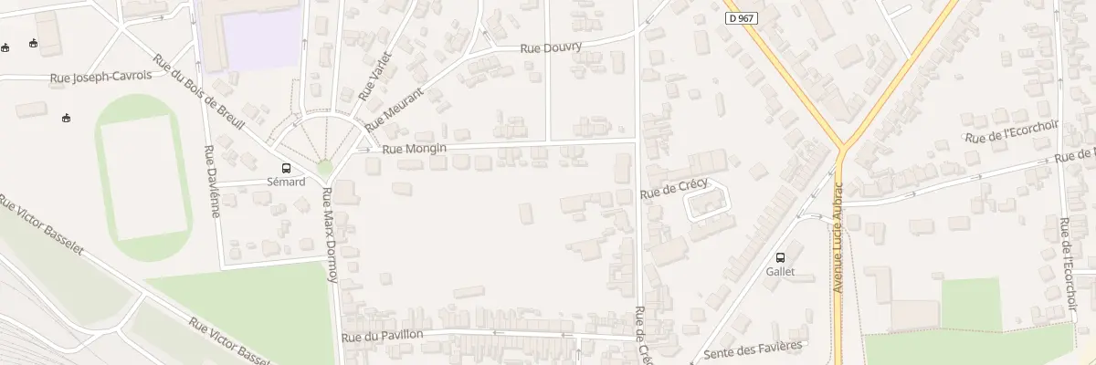 Plan du 30 Rue Mongin à Laon