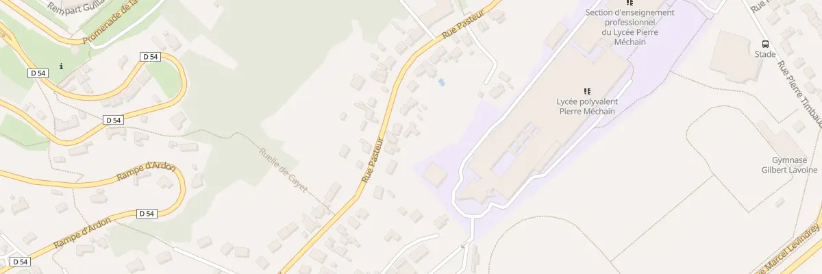 Plan du 56 Rue Pasteur à Laon