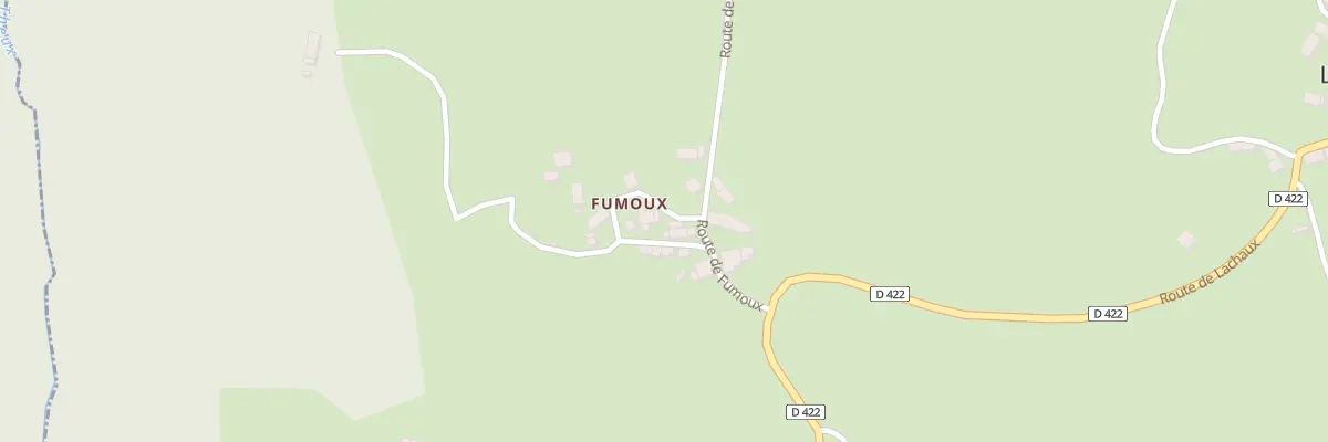 Plan du 5152 Fumoux à La Guillermie