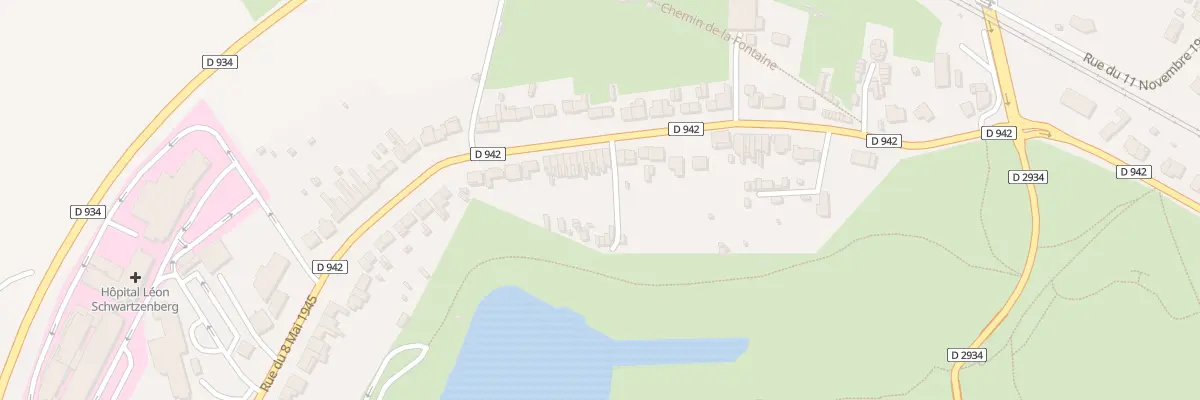 Plan du 39 Rue du 8 Mai 1945 au Quesnoy