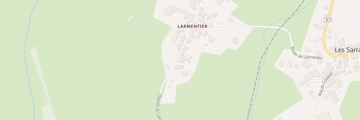Plan du 5164 Larmentier à Palladuc