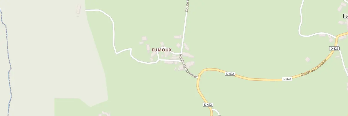 Plan du 5144 Fumoux à La Guillermie