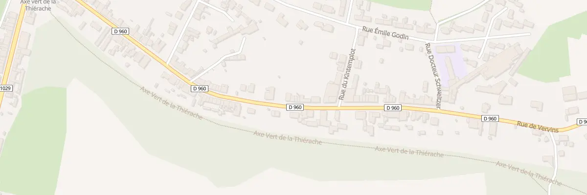 Plan du 453 Rue de Vervins à Guise