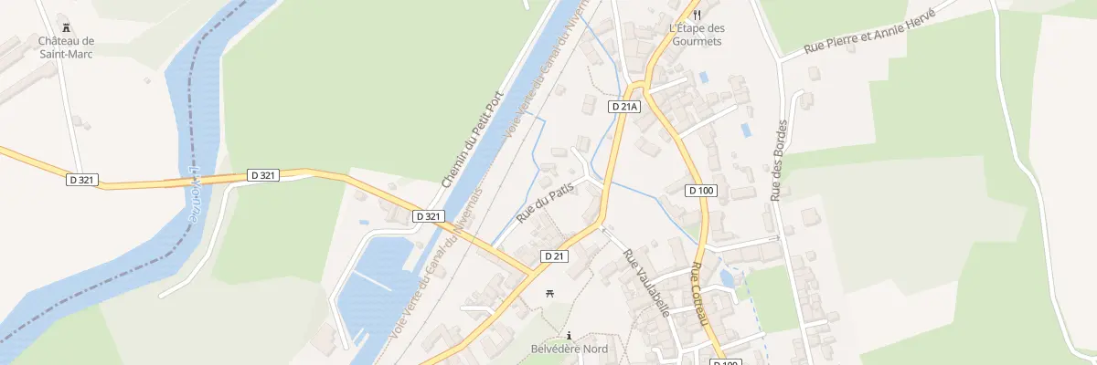 Plan du 3 Rue du Patis à Châtel-Censoir