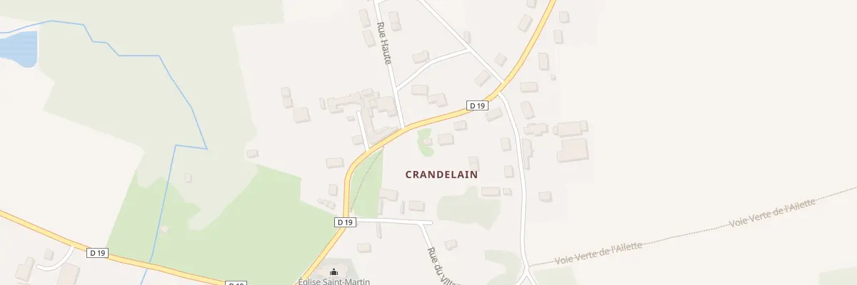 Plan du 5 Rue de l’Abbé Georges Hénin à Colligis-Crandelain