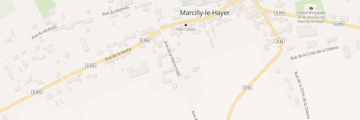 Plan du 9 Rue Pierre Fritte à Marcilly-le-Hayer