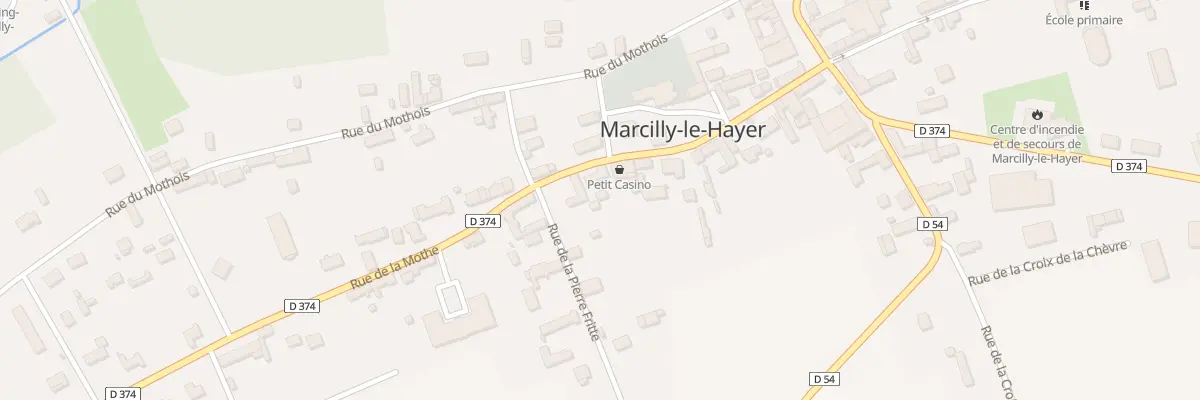 Plan du 19 Rue de la Mothe à Marcilly-le-Hayer