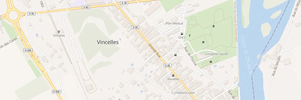 Plan du 163 Gr Grande Rue à Vincelles