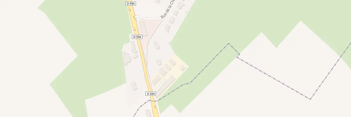 Plan du 2 Rte de Valenciennes à Orsinval