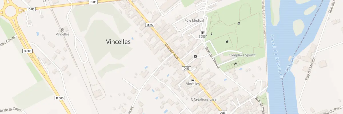 Plan du 159 Gr Grande Rue à Vincelles