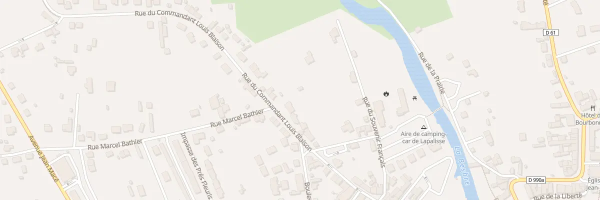 Plan du 4 Rue Commandant Louis Blaison à Lapalisse