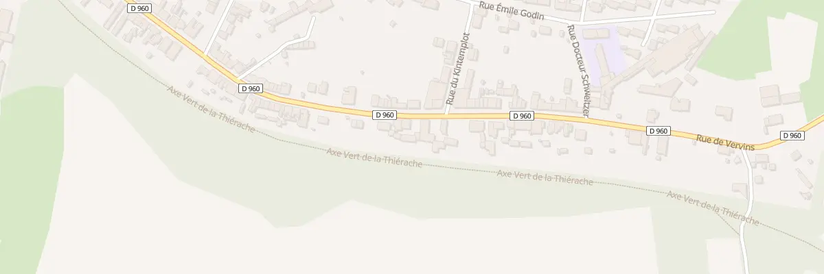 Plan du 488 Rue de Vervins à Guise