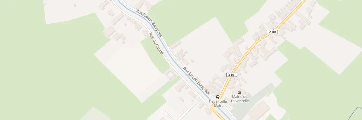 Plan du 2 Rue Joseph Baugnies à Thivencelle