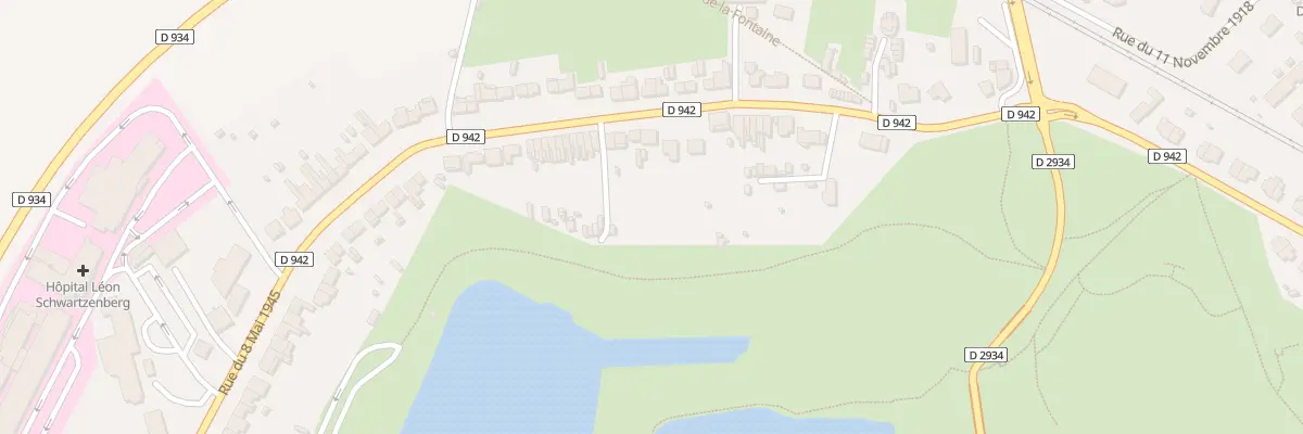 Plan du 27 Rue du 8 Mai 1945 au Quesnoy