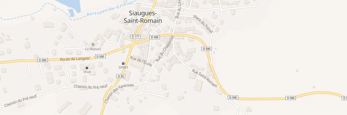 Plan du 7 Pl des Dentellieres à Siaugues-Sainte-Marie
