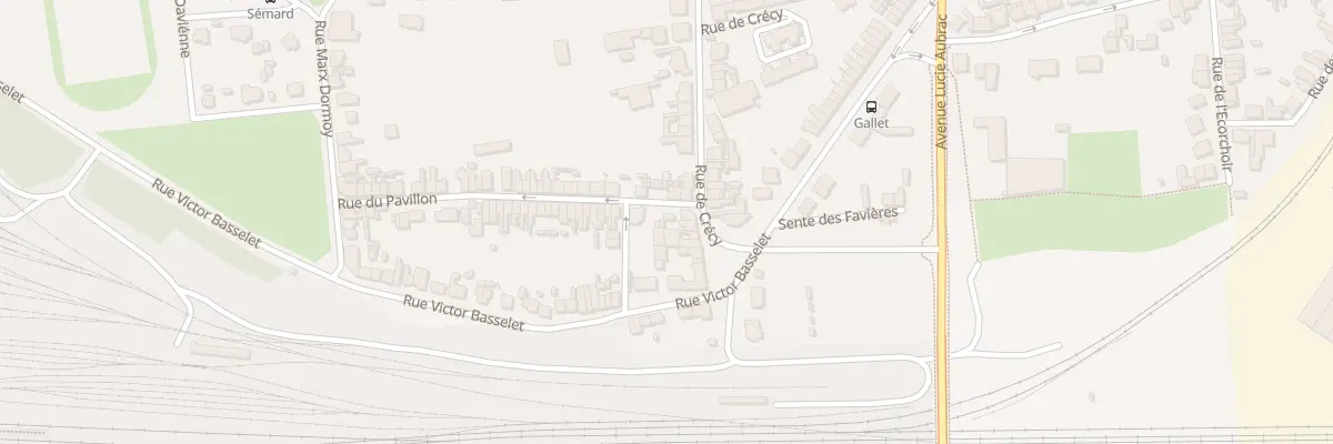Plan du 45 Rue de Crécy à Laon