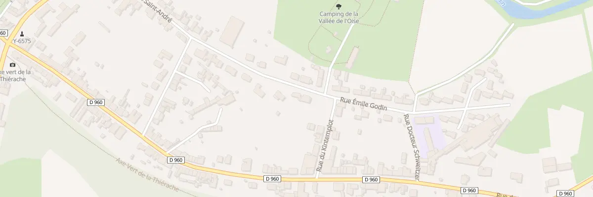 Plan du 184 Rue Emile Godin à Guise