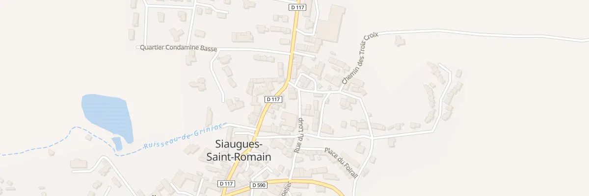 Plan du 15 Rue du Loup à Siaugues-Sainte-Marie