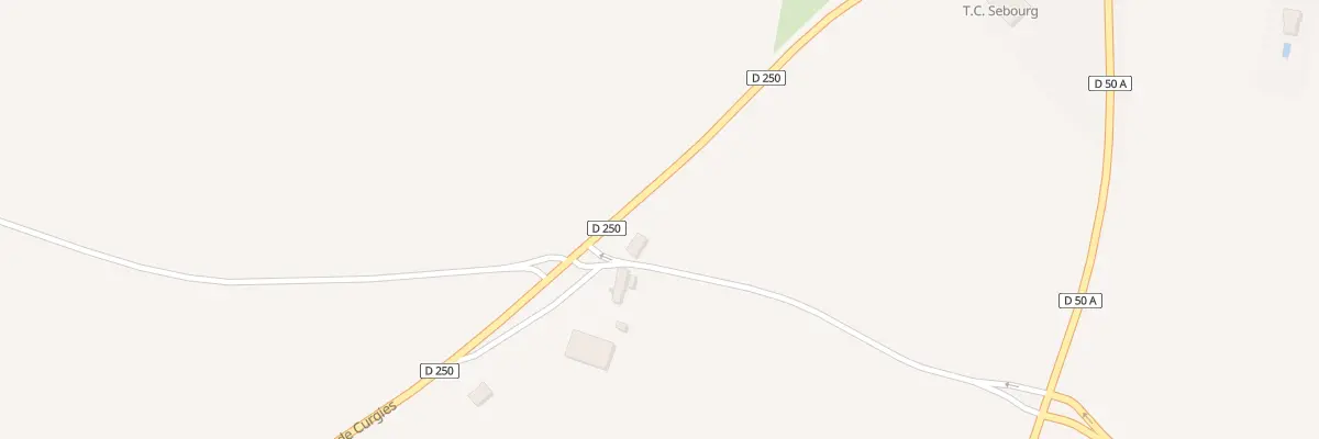 Plan du 1 Rte Departementale 250 à Sebourg